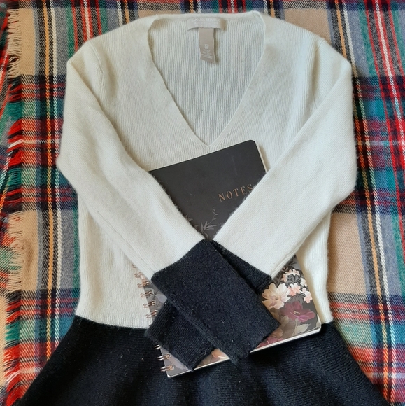 Banana Republic Sweaters - Banana Republic,color blocked, peplum sweater